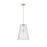 Millennium Saben 1Lt Pendant, Nickel/Rattan Lattice Clear - 20701-BN