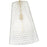 Millennium Lighting Saben 1Lt Pendant, Gold/Rattan Lattice Clear