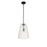 Millennium Lighting Saben 1Lt 15" Pendant, Black
