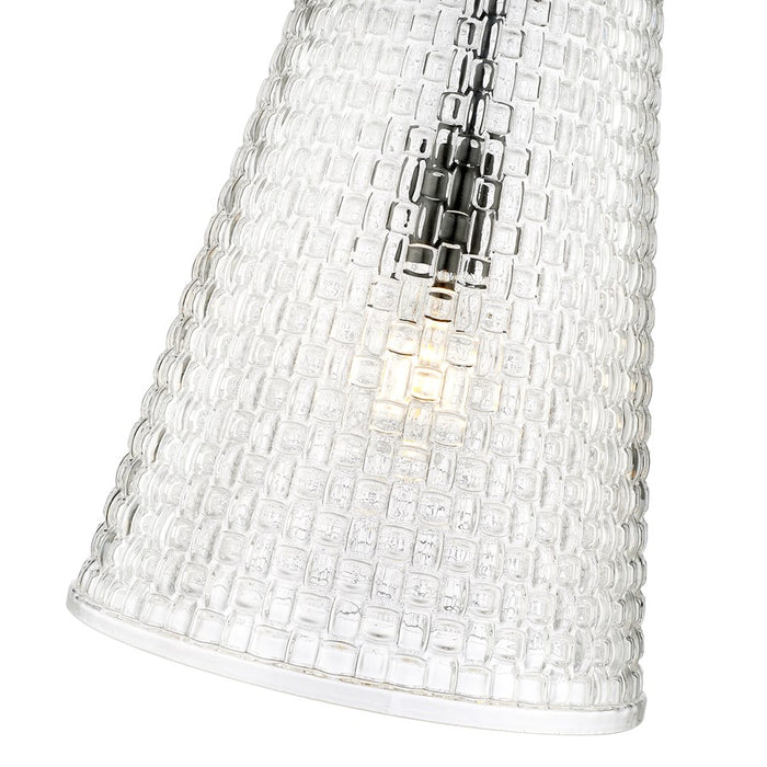 Millennium Lighting Saben 1Lt 15" Pendant, Black