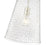 Millennium Lighting Saben 1Lt 15" Pendant, Polished Nickel