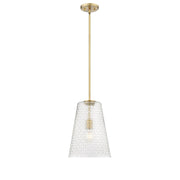 Millennium Lighting Saben 1Lt 15" Pendant, Vintage Brass - 20702-VB