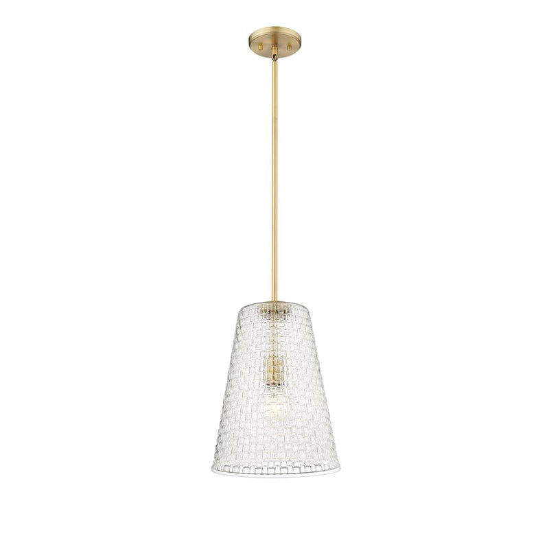 Millennium Lighting Saben 1Lt 15" Pendant, Vintage Brass