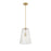 Millennium Lighting Saben 1Lt 15" Pendant, Vintage Brass