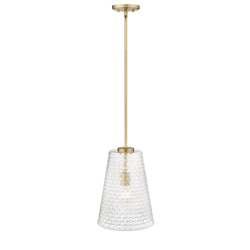 Millennium Lighting Saben 1Lt 15" Pendant, Vintage Brass