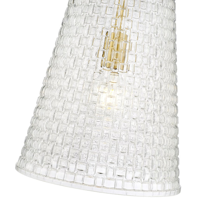 Millennium Lighting Saben 1Lt 15" Pendant, Vintage Brass