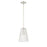 Millennium Lighting Saben 1Lt 12" Pendant, Polished Nickel