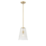 Millennium Lighting Saben 1Lt 12" Pendant, Vintage Brass - 20703-VB