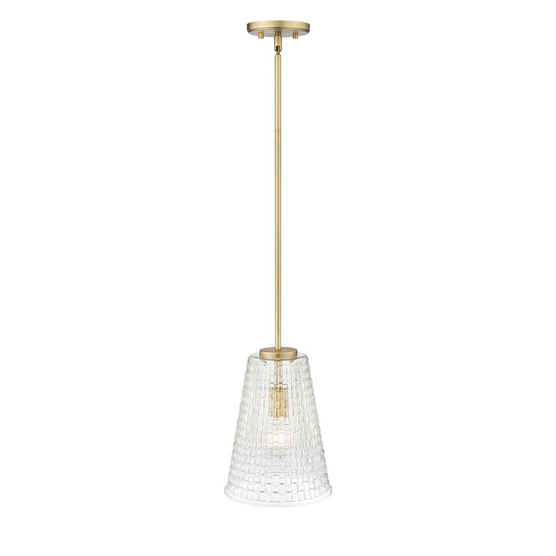 Millennium Lighting Saben 1Lt 12" Pendant, Vintage Brass