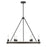 Millennium Lighting Rovessa 6 Light Chandelier, Matte Black