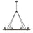 Millennium Lighting Rovessa 8 Light Chandelier, Matte Black