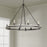 Millennium Lighting Rovessa 8 Light Chandelier, Matte Black