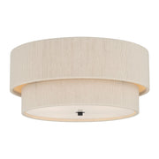 Millennium Lighting Helbert 4 Light Flush Mount, Matte Black - 208104-MB
