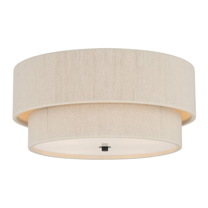 Millennium Lighting Helbert 4 Light Flush Mount, Matte Black - 208104-MB