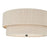 Millennium Lighting Helbert 4 Light Flush Mount, Matte Black