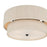 Millennium Lighting Helbert 4 Light Flush Mount, Matte Black