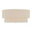 Millennium Lighting Helbert 4 Light Flush Mount, Vintage Brass