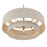 Millennium Lighting Helbert 5 Light Pendant, Vintage Brass
