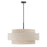 Millennium Lighting Helbert 6 Light Pendant, Matte Black