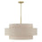 Millennium Lighting Helbert 6 Light Pendant, Vintage Brass