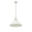 Millennium Lighting Artistan 1Lt Pendant, Nickel/White/Steel