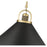 Millennium Lighting Artistan 1Lt Pendant, Brass/Black/Steel