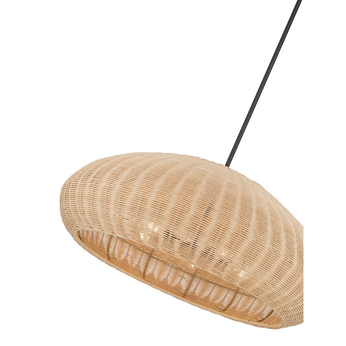 Millennium Lighting Natora 5 Light Pendant, Matte Black