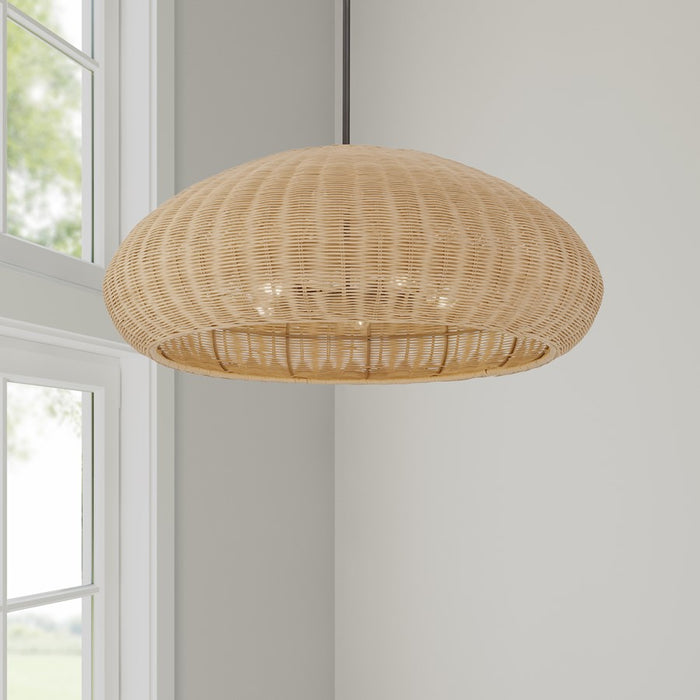 Millennium Lighting Natora 5 Light Pendant, Matte Black