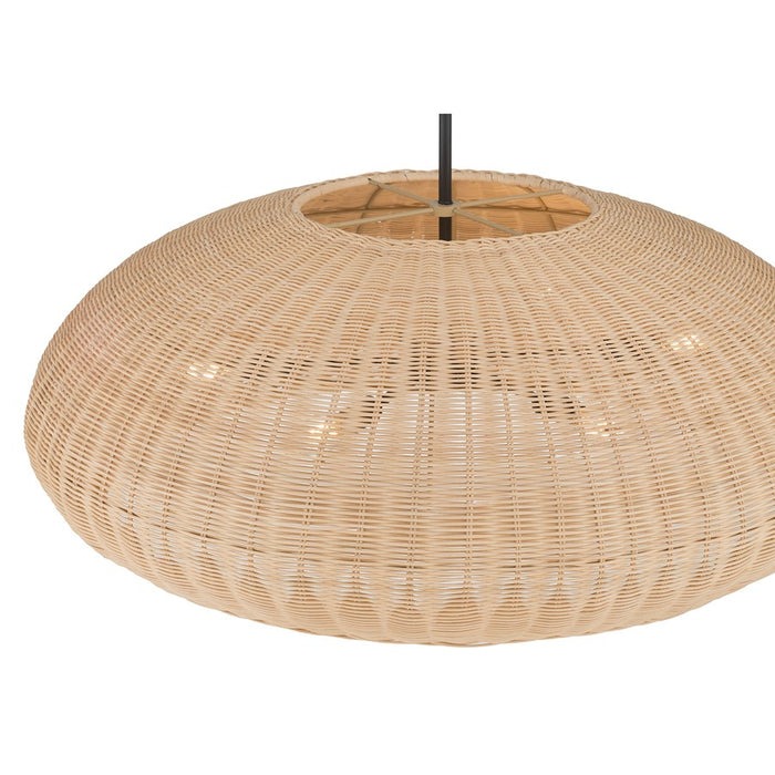 Millennium Lighting Natora 6 Light Pendant, Matte Black