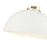 Millennium Lighting Artistan 1Lt Pendant, Vintage Brass/White