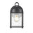 Millennium Lighting Northsted 1Lt Outdoor Wall Sconce, Black/Clear - 210001-TBK