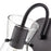Millennium Lighting Camellia 1Lt 5" Wall Sconce, Black/Clear