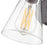 Millennium Lighting Camellia 1Lt 5" Wall Sconce, Black/Clear