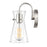 Millennium Lighting Camellia 1Lt 5" Wall Sconce, Nickel/Clear