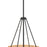 Millennium Lighting Namiro 6 Light Pendant, Matte Black