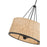 Millennium Lighting Namiro 6 Light Pendant, Matte Black