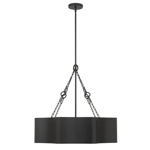Millennium Lighting Ottavio 5 Light Pendant, Matte Black