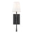 Millennium Lighting 1Lt 20" Wall Sconce, Black/Linen - 212001-MB