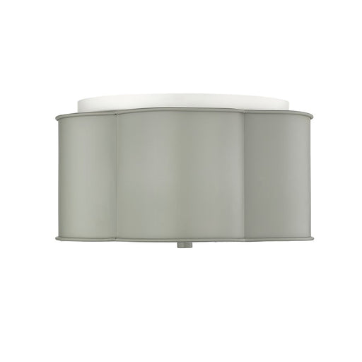 Millennium Lighting 3 Light Flushmount, Cement Grey/Grey - 21203-CG