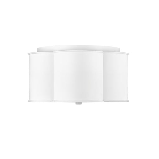 Millennium Lighting 3Lt Flushmount, White/White - 21203-MW
