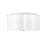 Millennium Lighting 3Lt Flushmount, White/White