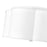 Millennium Lighting 3Lt Flushmount, White/White