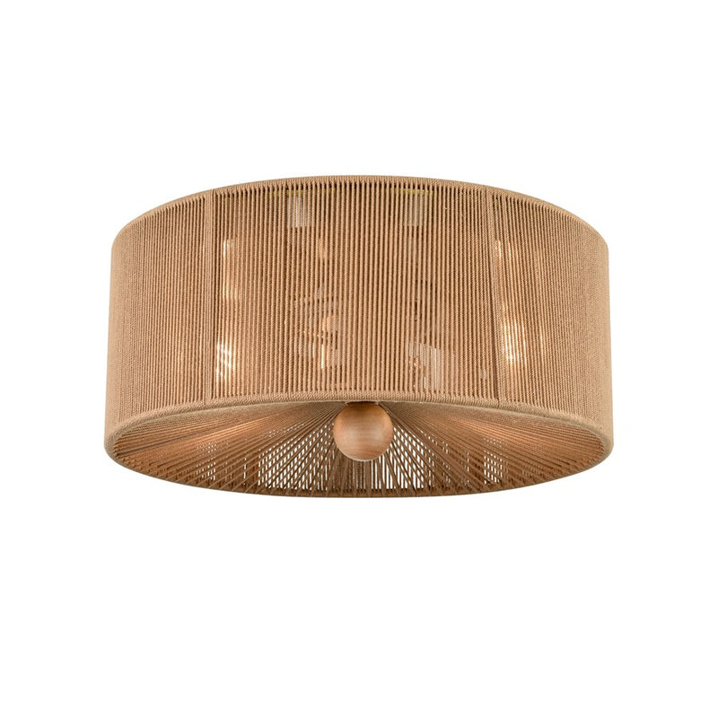 Millennium Lighting 2Lt 6" Round Flushmount, Brushed Nickel - 213002-BN