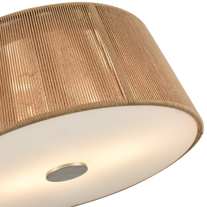 Millennium Lighting 2Lt 6" Flushmount, Brushed Nickel