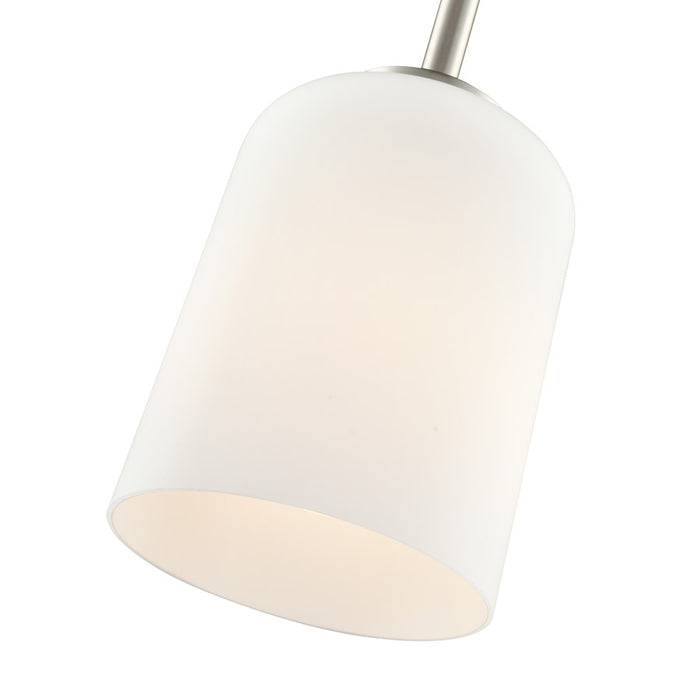 Millennium Lighting Laphia 1Lt 7" Pendant, Nickel/Etched Opal