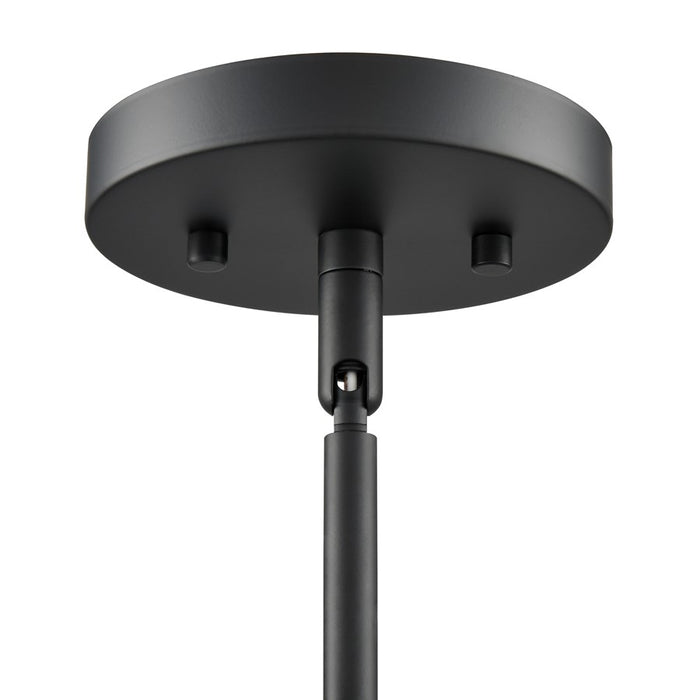 Millennium Lighting Laphia 1Lt 7" Pendant, Black/Etched Opal