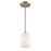 Millennium Lighting Laphia 1Lt 7" Pendant, Modern Gold/Etched Opal - 214001-MG