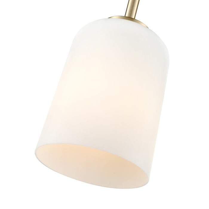 Millennium Lighting Laphia 1Lt 7" Pendant, Modern Gold/Etched Opal