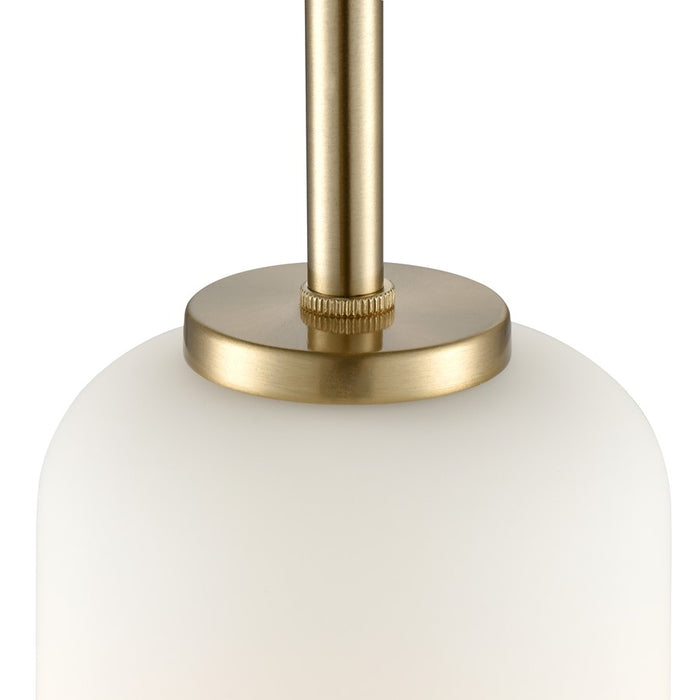 Millennium Lighting Laphia 1Lt 7" Pendant, Modern Gold/Etched Opal