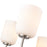 Millennium Lighting Laphia 5Lt 27" Chandelier, Nickel/Etched Opal